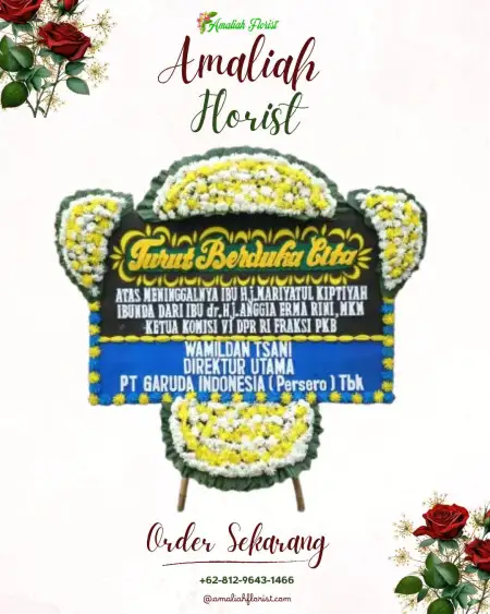 Papan Bunga Duka Selomartani